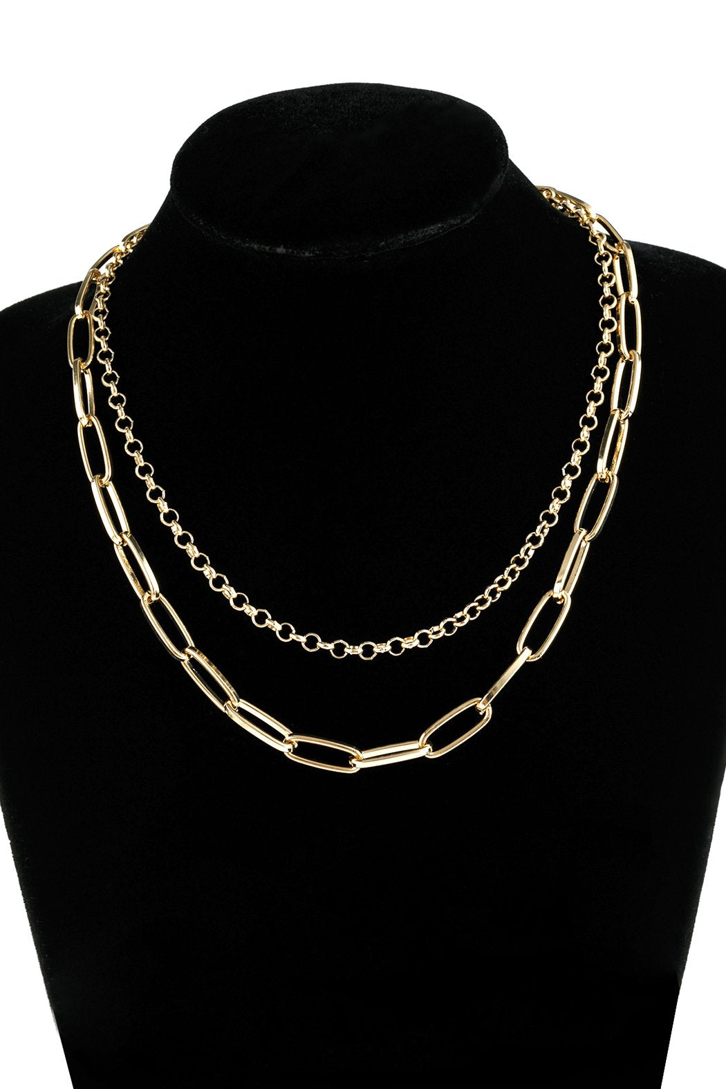 Hdn2973 - Multiline Chain Necklace